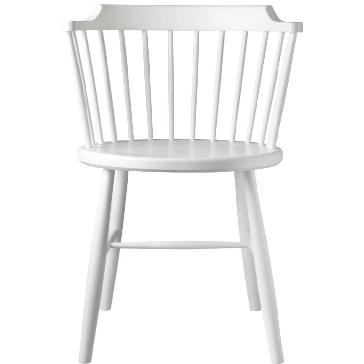 J18 Chair Beech White Painted