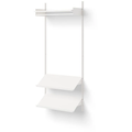 Thumbnail photo of New Works Wardrobe Shelf 1 - Reolsystem - White / White - H190 X W83,5 X D35,5 Cm