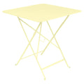Thumbnail photo of Bistro Table 71x71 cm Frosted Lemon A6 - Garden Table - Yellow - Metal