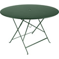 Thumbnail photo of Bistro Table Ø 117 cm, Cedar Green - Outdoor dining table - Green - Metal