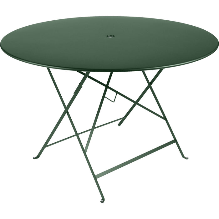 Photo of Bistro Table Ø 117 cm, Cedar Green - Outdoor dining table - Green - Metal