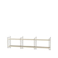 Thumbnail photo of String Wall Rack 50 X 30 cm, Brown, 2-pack - Shelving - Nils Strinning - Brown - Metal