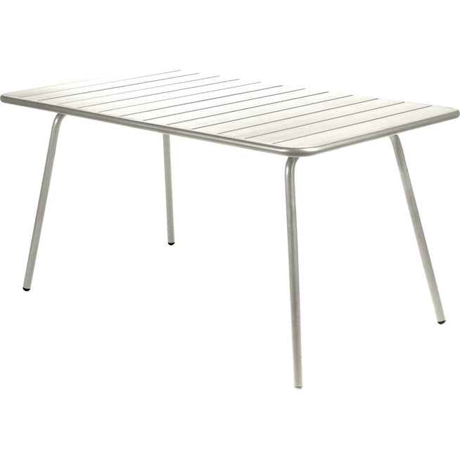 Photo of Luxembourg Table 143x80 Cm Clay Grey A5 - Dining Table Outdoor - Metal