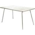 Thumbnail photo of Luxembourg Table 143x80 Cm Clay Grey A5 - Matbord Utomhus - Frédéric Sofia - Grön,grå - Metall