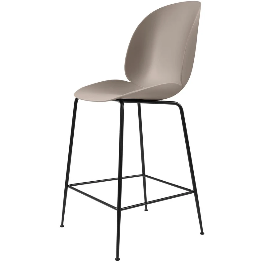 Beetle Counter Chair, Un-Upholstered, Conic Base