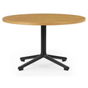 Lunar Coffee Table Ø70 - Coffee Table - Frame: Black Lacquered Aluminium/ Table Top: