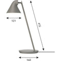 Thumbnail photo of Njp Mini Bordlampe Taupe