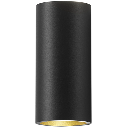 Photo of Zero W1, Black/gold, 2x4w Led, 3000k, Ip54 - Vägglampor - Ronni Gol - Guld,svart