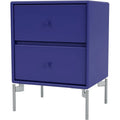 Thumbnail photo of Drift Drawer Module - Monarch / Matt Chrome Legs - Sängbord - Peter J. Lassen - Blå - Mdf