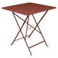 Thumbnail photo of Bistro Table 71 x 71 cm, Red Ochre - Garden Table - Red - Metal