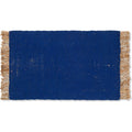 Thumbnail photo of Block Mat - Gulvtæppe - Blue - B: 80 X H: 50 Cm