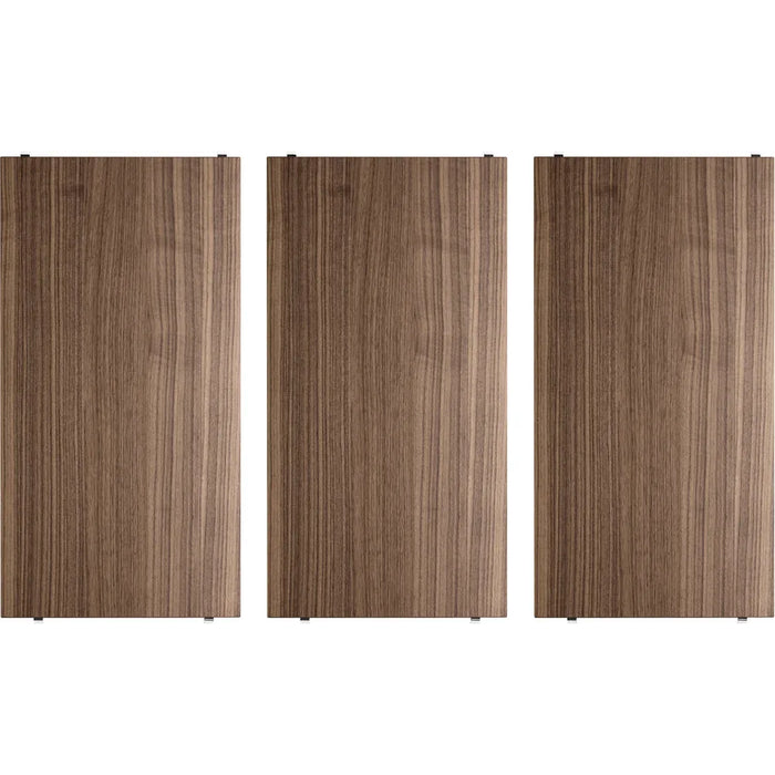 Photo of String Shelves 58x30, Walnut, 3-pack - Shelving - Nils Strinning - Wood