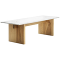 Thumbnail photo of Solid Table Coffee Table 130x38.5x40 Cm