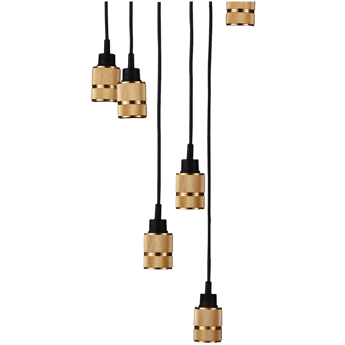 Buster + Punch - Hooked Pendant 6.0 Nude / Brass - 2m - Pendellampor - Massimo Buster Minale - Guld