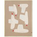 Thumbnail photo of Bird Quilted Blanket - Børnetæppe - Sand - W110 X L80 Cm