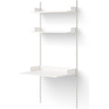 Thumbnail photo of New Works Study Shelf - Reolsystem - White / White - H190 X W83,5 X D60,5 Cm