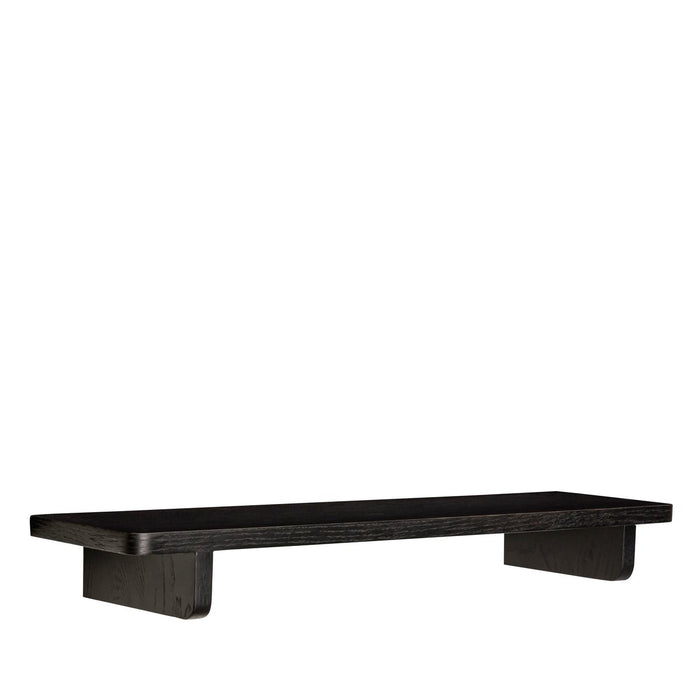 Photo of Wall Shelf Oak Veneer - Black