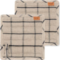 Thumbnail photo of Hale Pot Holders - Grydelapper - Sand/black - W: 20 X H: 20 X D: 1 Cm