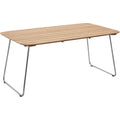 Thumbnail photo of Lilium Table 160 - Outdoor dining table - Wood coloured - Metal/wood