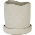 Thumbnail photo of Uneru Pot - Jar - Grey - Small - H15 x Ø13 cm
