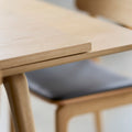 Thumbnail photo of C35 Table Extension Leaf 95x45 Cm Light Grey-oak Nature Lacquered
