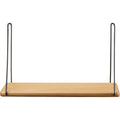 Thumbnail photo of B145 Shelf W/brackets Shelf 20x45 Cm Oak