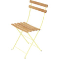 Thumbnail photo of Bistro Chair Natural Frosted Lemon A6 - Garden Chairs - Metal/Wood