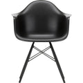 Eames Plastic Armchair Daw - 12 Deep Black - Black Maple - Matstolar - Charles & Ray Eames - Svart - Metall/trä/plast
