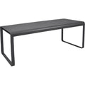 Bellevie Table 196 X 90 Cm Anthracite - Matbord Utomhus - Pagnon & Pelhaître - Grå - Metall