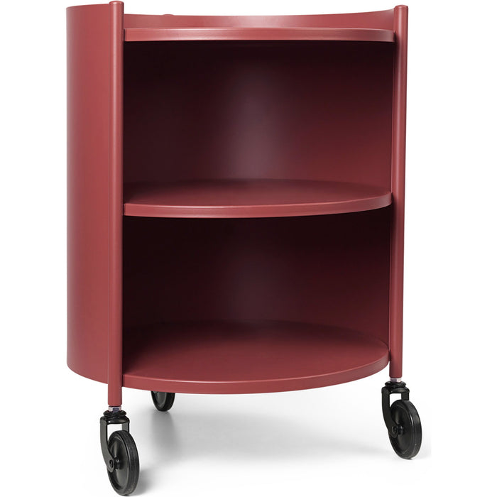 Photo of Eve Storage - Sidebord - Mahogany Red - Ø40 X H53 Cm