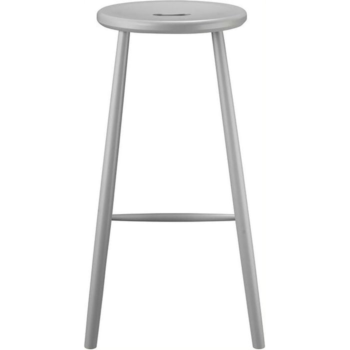 Photo of J27b Bar stool Børge Mogensen H: 75 cm - Grey