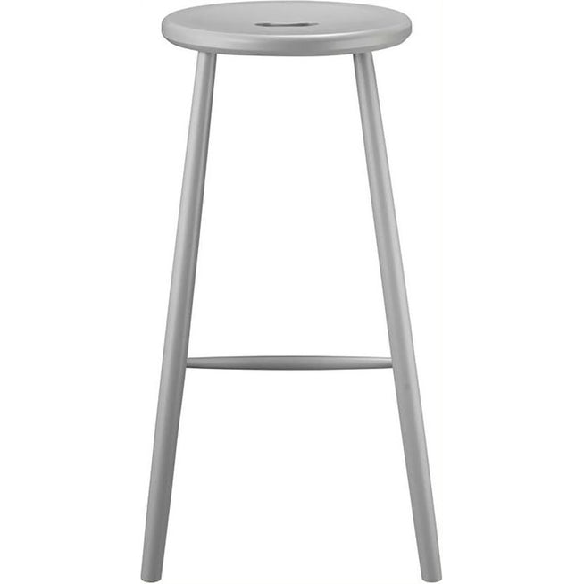 Photo of J27b Bar stool Børge Mogensen H: 75 cm - Grey
