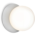 Thumbnail photo of Liila 1 Light Silver/opal White - Vägglampor - Sofie Refer - Silver