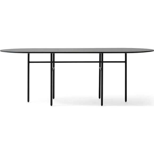 Photo of Snaregade Table Oval - Dining Table - Norm Architects - Black - Metal/Wood