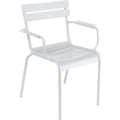 Thumbnail photo of Luxembourg Armchair Cotton White 01 - Matstolar Utomhus - Frédéric Sofia - Vit - Metall