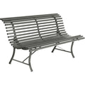 Thumbnail photo of Louisiane Bench 150 cm, Rosemary - Garden benches - Green - Metal