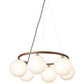 Thumbnail photo of Miira 6 Circular Chandelier Dark