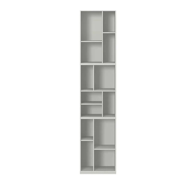 Photo of Loom Slim Bookcase, Plinth H7 Cm - Nordic - Bokhyllor - Peter J. Lassen - Grå - Mdf