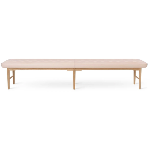Photo of Vla75 Foyer Bench Oiled Oak-Sif 90 Leather