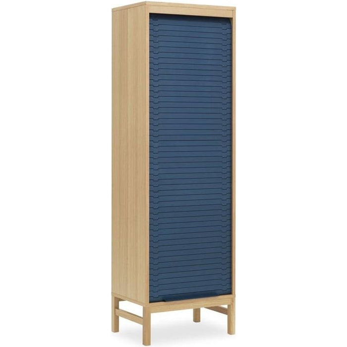Photo of Jalousi Cabinet High H: 180 cm - Dark Blue