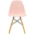 Eames Plastic Chair Dsw - 41 Pale Rose - Golden Maple - Matstolar - Charles & Ray Eames - Rosa - Metall/trä/plast