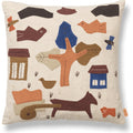 Thumbnail photo of Village Cushion - Pude - Village Cushion - Off-white - W40 X D1 X H40 Cm