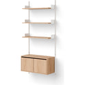 Wall Shelf 1900 Cabinet Low w. Doors