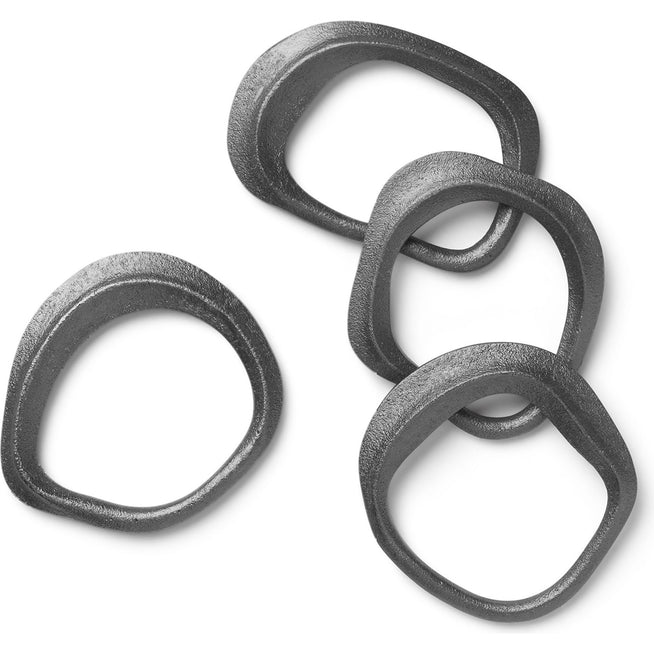 Photo of Flow Napkin Rings - Set Of 4 - Dækkeserviet