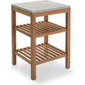 Pantry Module 1 - Small Tables & Side Tables Outdoor - Maria Zachariae - Green, Wood - Metal/Wood