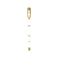Thumbnail photo of Stripe White/Brass Large - Bathroom Lamps - Egnell Allard - White