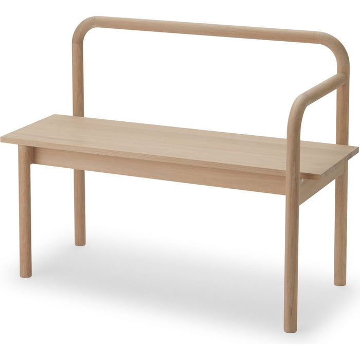 Photo of Skagerak Maissi Bench - white oiled oak