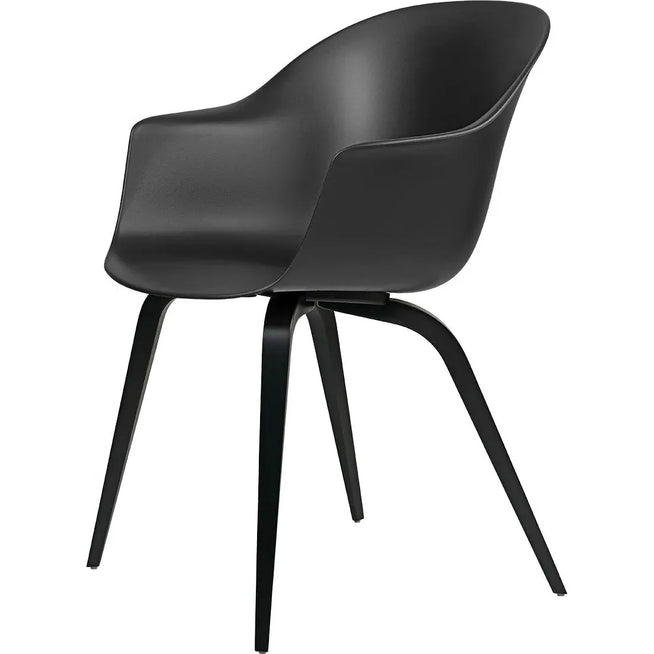 Photo of Bat Dining Chair, Un-Upholstered, Wood Base