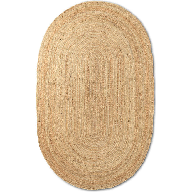 Photo of Eternal Oval Jute Rug Large 230x340 Cm - Natural