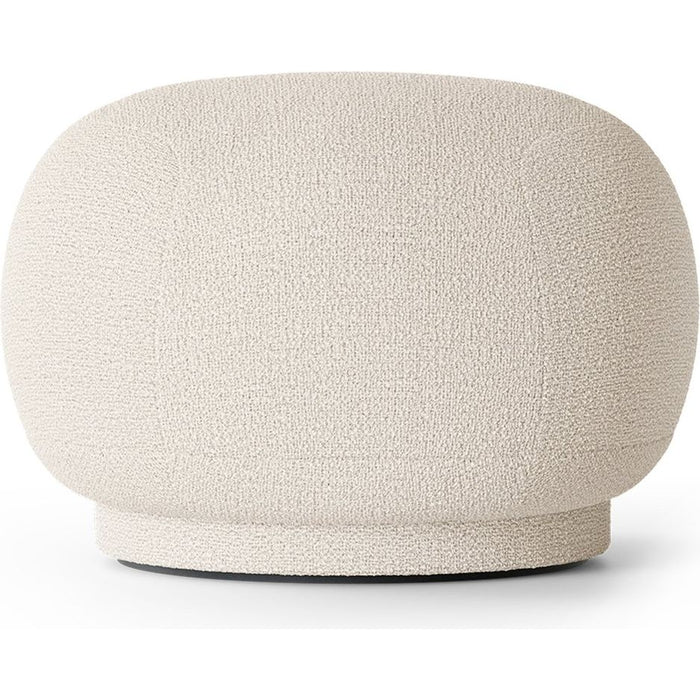 Photo of Rico Pouf - Puf - Bouclé - Off-white - Ø60 X H41 Cm